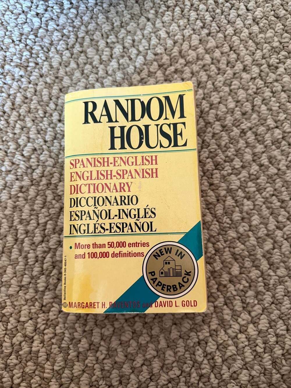 Random House Spanish-English English-Spanish Dictionary